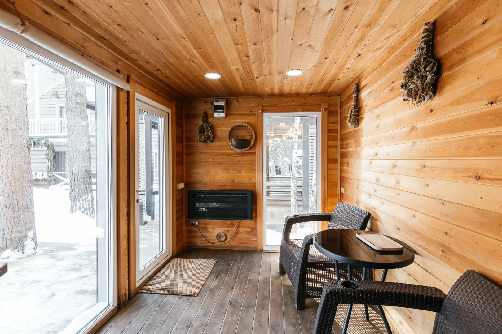 Дома для отдыха с баней и сибирским чаном  «ФемилиХаус72»