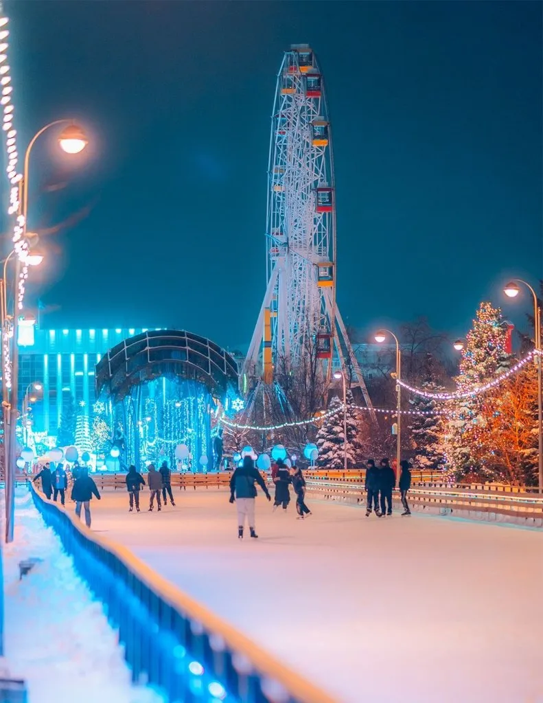 Зимние развлечения в Тюмени и за городом 1-2