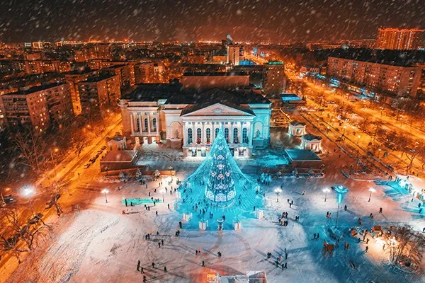 Резиденция Деда Мороза в Тюмени