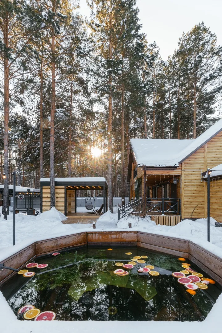 Дома для отдыха с баней и сибирским чаном  «ФемилиХаус72»