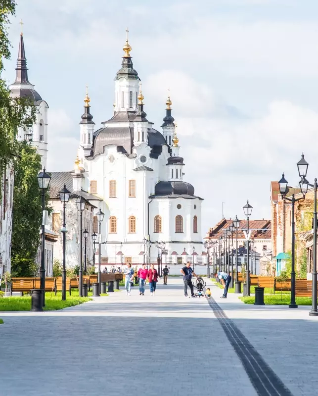 Нижний посад Тобольска