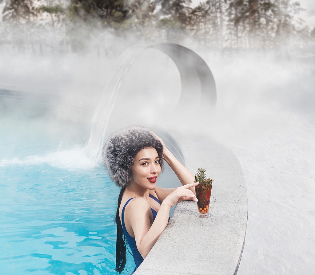 Как отдыхать на горячих источниках зимой