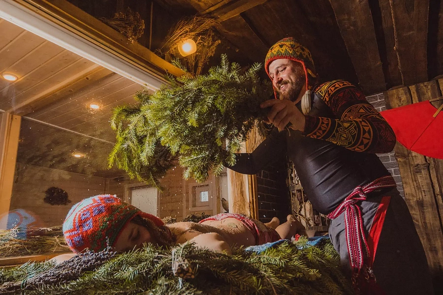 Разгуляй в «ДобраБане»: рубиновая, можжевеловая и баня по-чёрному всего за 1 500 рублей